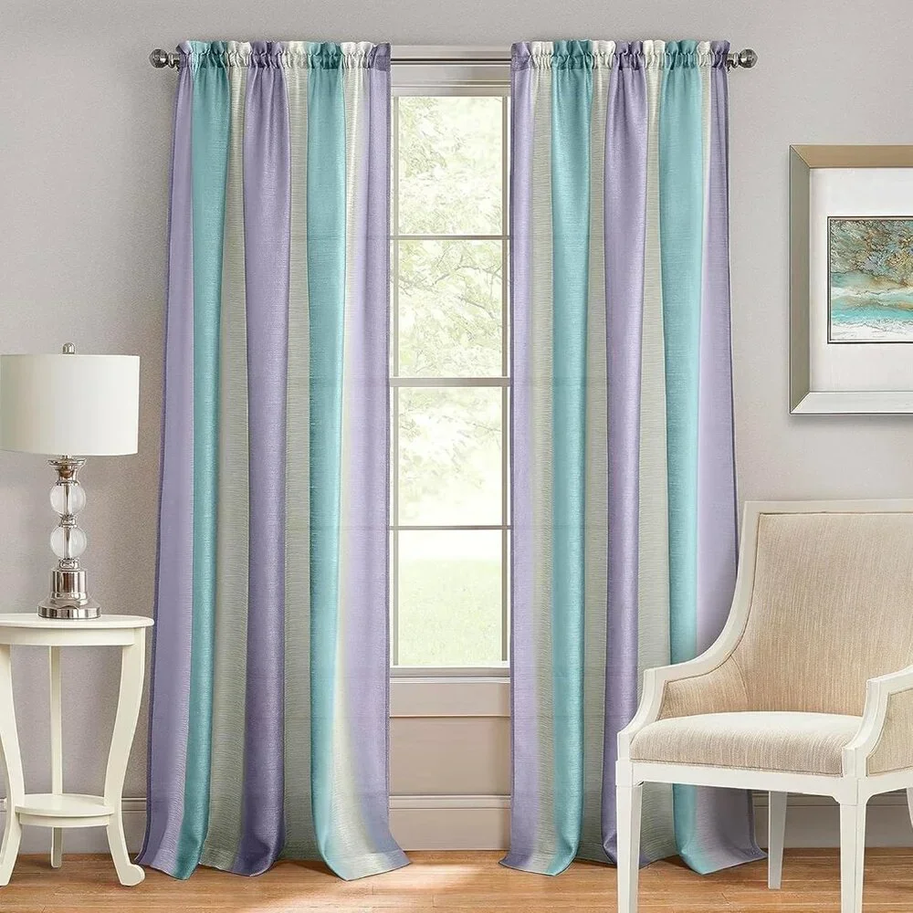 Spectrum Rod Pocket Panel Window Curtain 50